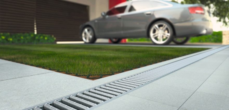 ACO Euroline met sleufgoot