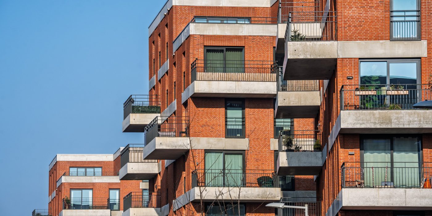 6 appartementengebouwen en rijwoningen de Bongerd | Oeverzone, Amsterdam | Gevelbakstenen: Catalunya HV WF en de Marziale HV WF