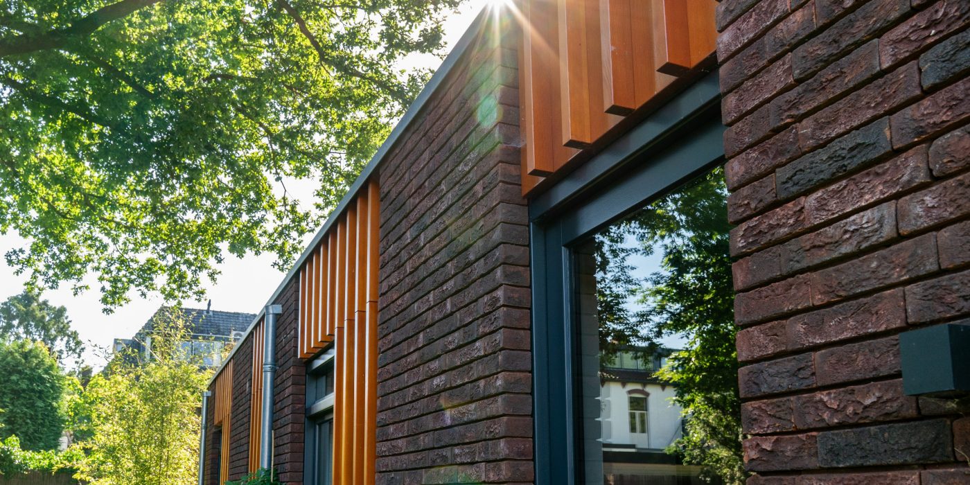 Renovatie van een oranjerie met ClickBrick Pure in Baarn