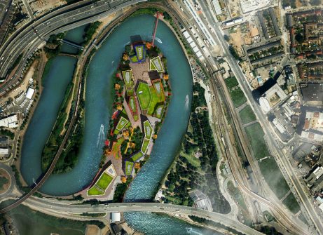 Glazuursteen Blauw Standaard, Rood Standaard en Wit Standaard SP WF | Nieuwbouw Appartementen | London City Island | Architect: Glenn Howells Architects | Client: London City Island | Photographer: Michael Molloy