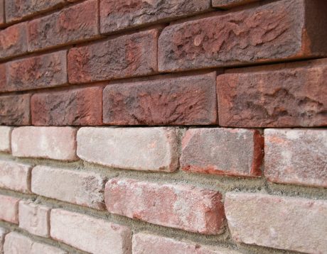 Blauwrood Genuanceerd HV ClickBrick Pure. Opdrachtever: Wonion. Architect: Arnoo Holleman, Architektengroep Gelderland. Aannemer: Bouwbedrijf Klanderman. Herontwikkeling sociale huurwoningen met ClickBrick Pure | Silvolde