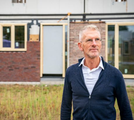 Blauwrood Genuanceerd HV ClickBrick Pure. Opdrachtever: Wonion. Architect: Arnoo Holleman, Architektengroep Gelderland. Aannemer: Bouwbedrijf Klanderman. Herontwikkeling sociale huurwoningen met ClickBrick Pure | Silvolde