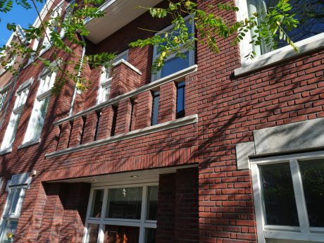 Nieuwbouw 6 appartementen | Bachmanstraat, Benoordenhout Den Haag | Gevelbaksteen: Forum Pampas HV Ecobrick | Dakpan: Tuile du Nord 44 natuurrood | Architect: Bureau Kroner