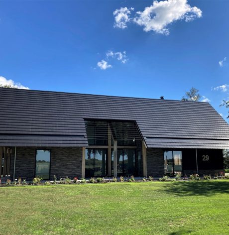 Moderne schuurwoning | Nationaal Park Drents-Friese Wold | Gevelbakstenen: Lumina WS LF400 en VF | Dakpan: Actua 10 EB edel-engobe