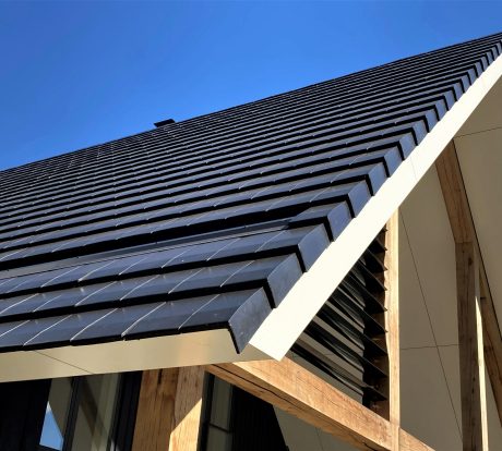 Moderne schuurwoning | Nationaal Park Drents-Friese Wold | Gevelbakstenen: Lumina WS LF400 en VF | Dakpan: Actua 10 EB edel-engobe