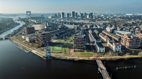 6 appartementengebouwen en rijwoningen de Bongerd | Oeverzone, Amsterdam | Gevelbakstenen: Catalunya HV WF en de Marziale HV WF