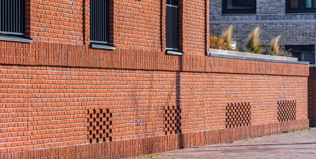 6 appartementengebouwen en rijwoningen de Bongerd | Oeverzone, Amsterdam | Gevelbakstenen: Catalunya HV WF en de Marziale HV WF
