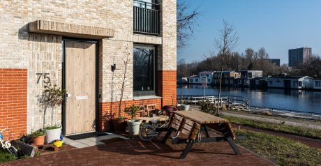6 appartementengebouwen en rijwoningen de Bongerd | Oeverzone, Amsterdam | Gevelbakstenen: Catalunya HV WF en de Marziale HV WF