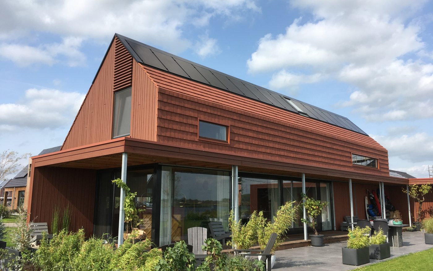 Vrijstaande woning, Meerstad | Dakpan: Vauban gewolkt engobe | Architect: Architectuurstudio SKA | Aannemer: Bouwbedrijf van Dijk, Surhuisterveen