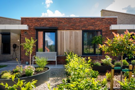Nieuwbouw 18 woningen | Groene Oase, Steenbergen | Gevelbakstenen: Jotun Park HV WF215 EB65 en de Forum Prata Genuanceerd HV WF215 EB65