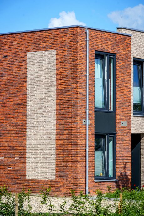 Nieuwbouw 18 woningen | Groene Oase, Steenbergen | Gevelbakstenen: Jotun Park HV WF215 EB65 en de Forum Prata Genuanceerd HV WF215 EB65
