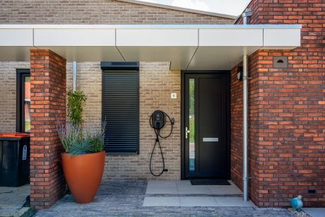 Nieuwbouw 18 woningen | Groene Oase, Steenbergen | Gevelbakstenen: Jotun Park HV WF215 EB65 en de Forum Prata Genuanceerd HV WF215 EB65