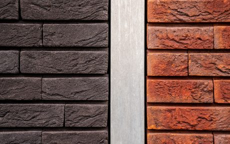 Product: ClickBrick Pure HV Blauwrood genuanceerd, Andalucia, Zwart. Aannemer: Ekowood Houses, Verhaegh Ekobouw en Bouwbedrijf Regeling. Nieuwbouwproject Ekowood Houses | Wiarda, Leeuwarden