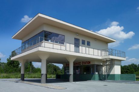 Glazuurstenen Groen Geglazuurd VB WF | Restauratie Tankstation | Vughterweg, Den Bosch | Architect: WVAU Architecten, Werkhoven