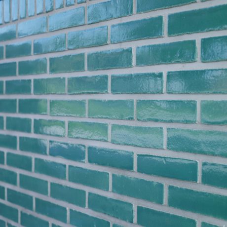 Glazuurstenen Groen Geglazuurd VB WF | Restauratie Tankstation | Vughterweg, Den Bosch | Architect: WVAU Architecten, Werkhoven