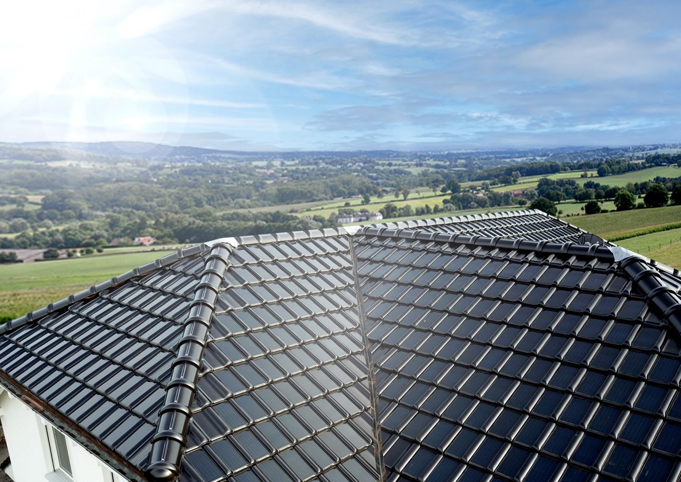 Dakvlak met Wevolt X-Roof zonnepanelen