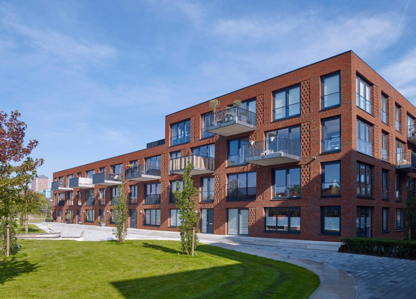 Nieuwbouw Appartementen Typhoon Grunobuurt Groningen Wienerberger