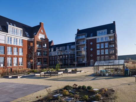 Dinkelrood Flash HV WF, Dommelrood HV WF en Marowijne Rood Zand HV WF | Nieuwbouw Woonlandschap De Leyhoeve | Tilburg | Architect: Marquart Architecten, Raamsdonksveer, Hans Marquart | Completion Date: 2016-01-01