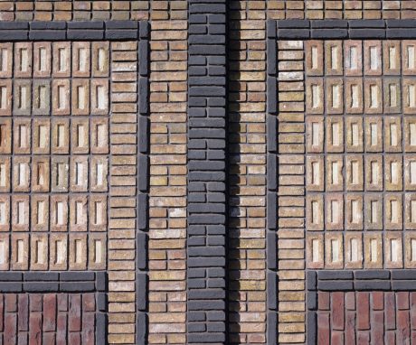 Blauwrood Genuanceerd Zwart HV WF Modula Gewolkt Engobe 875 | Nieuwbouw Zorgwoningen | Landgoed de Lathmer, Wilp | Architect: Rik Lagerwaard architecten BNA bv, Amersfoort