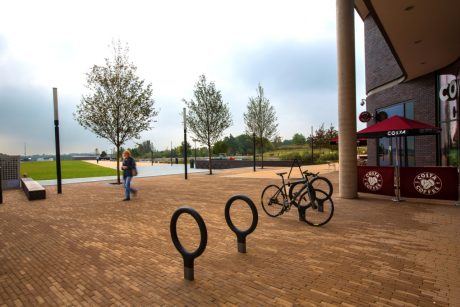 Nederlandse bakstenen voor Brits project | Stadscentrum, Telford | Straatbakstenen:  Siena, Auraton en Mastiek DF | Architect: Morgan Sindall Group, Rugby | Opdrachtgever: Gemeente Telford en Wreking | Jaar van realisatie: 2014