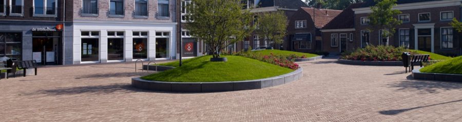 Frans pleintje in hartje Rijssen Plan Tusveld, Rijssen-Holten