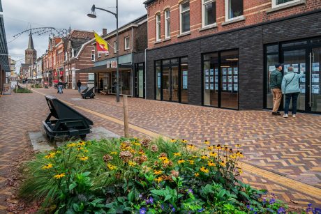 Herinrichting openbare ruimte | Centrum, Tegelen | Straatbakstenen: Tegelen mix en de Bruno, Rosa en Zonnebloem DF