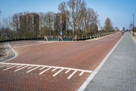 Herinrichting openbare ruimte | Ruitersboslaan, Breda | Straatbakstenen: Ravenna DF en KK80 en de Argenti KK70