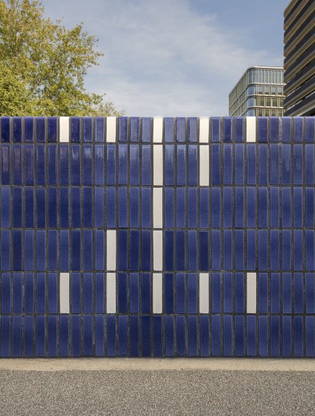 Nieuwbouw brug | Schipluidenlaan, Amsterdam | Product: geglazuurde keramische steenstrips 