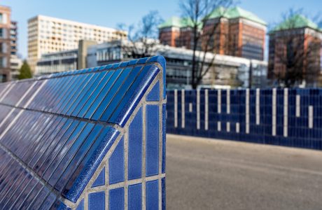 Nieuwbouw brug | Schipluidenlaan, Amsterdam | Product: geglazuurde keramische steenstrips 