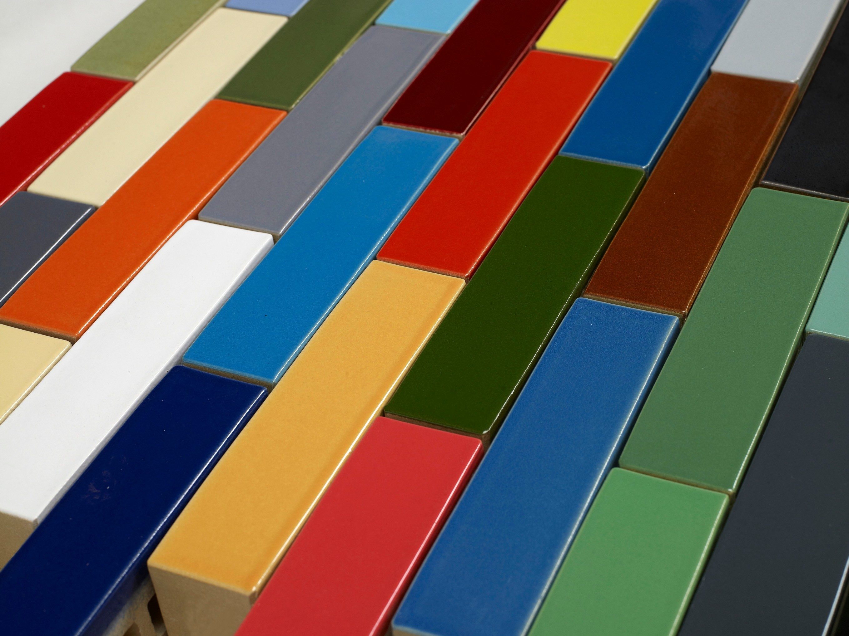 Sfeerbeelden van de Crystal-serie glazuurbakstenen