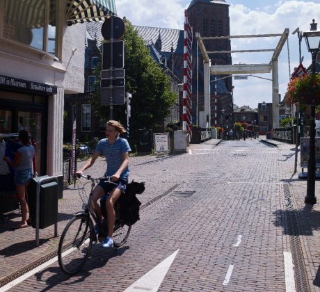 Renovatie straat, Centrum, Maarssen. Straatbakstenen: Varia Wasserstrich Getrommeld Maarssen.