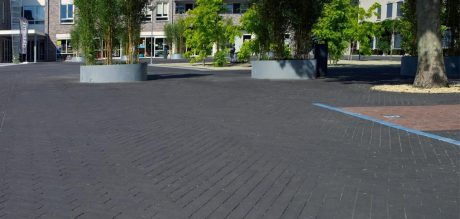 Ontwikkeling centrum | Groesbeek | Straatbakstenen: Nero LF en DF en Bruno DF