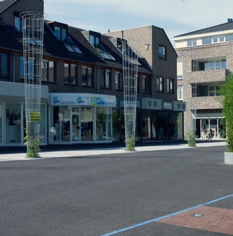 Ontwikkeling centrum | Groesbeek | Straatbakstenen: Nero LF en DF en Bruno DF