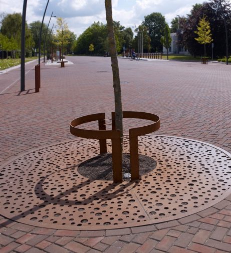 Herinrichting dorpskern | Shared Space, Middelharnis | Straatbakstenen: Padova KK80 en Oliva wasserstrich DF