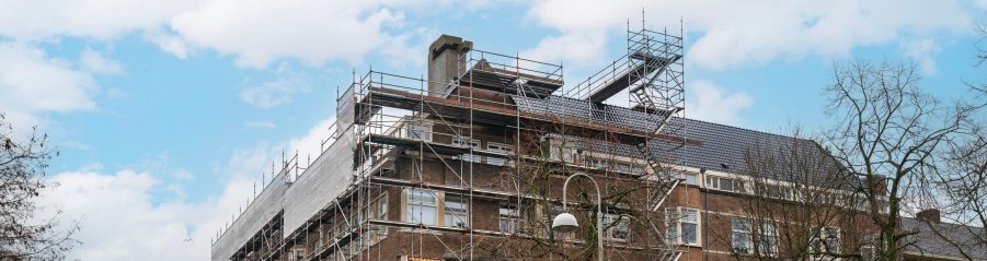 Dakrenovatie Amsterdamse binnenstad