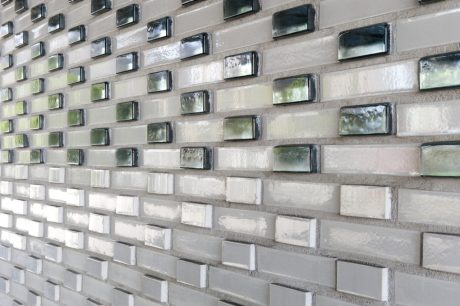 Glazuurstenen Wit Geglazuurd SP WF | Nieuwbouw Omheining | Milieupark CVAE Porte de Pantin, Parijs | Architect: DATA Architects, Parijs | Client: Ville de Paris, DPE - DPA | Completion Date: 2016-01-01