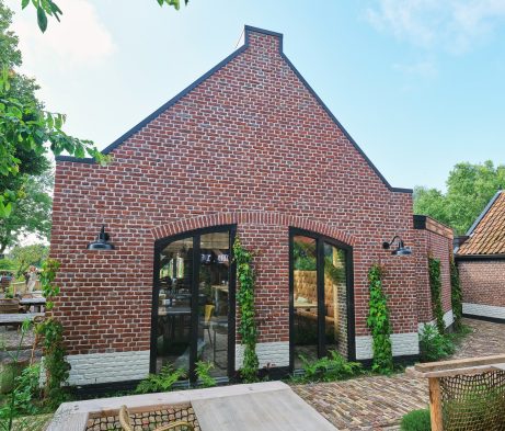 Herbouw Gasterij Nieuw Westert | Egmond-Binnen | Dakpan: OH451 vieilli rood | Gevelbaksteen: Maaseiker Bont HV WF | Aannemer: Pronk Bouw, Warmenhuizen | Dakdekker: Pieter Pan, SChagen | BMH: BMN Schagen