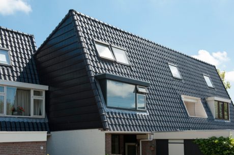 Madura Vulkaanzwart Edel-Engobe 755 | Renovatie Tussenwoningen | Hoofddorp | Contractor: Metsel- en Timmerbedrijf Veldman, Jongbloed Onderhoudswerkzaamheden, Heerhugowaard | Client: Particulier