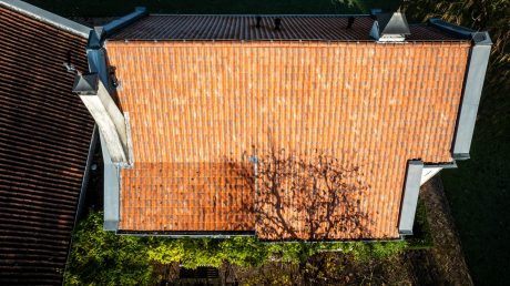 Landgoed Land van Belofte, Moerkapelle | Dakpan: Oude Holle 451 vieilli rood