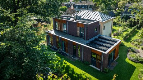 Renovatie van een oranjerie met ClickBrick Pure in Baarn