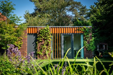 Renovatie van een oranjerie met ClickBrick Pure in Baarn