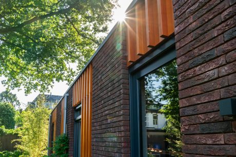 Renovatie van een oranjerie met ClickBrick Pure in Baarn