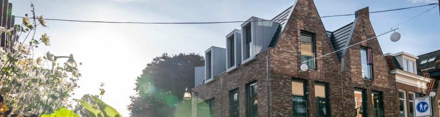 Duurzaam verbouwd winkelpand met EcoBrick gevelbakstenen