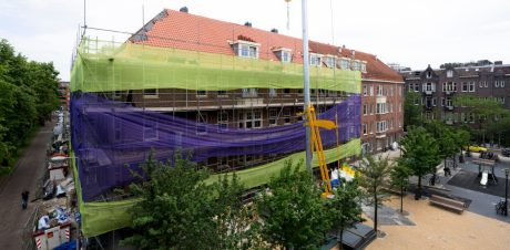 OVH Vario Natuurrood+ 652 | Renovatie Tussenwoningen | Transvaalbuurt, Amsterdam | Architect: M3H Architecten, Amsterdam | Client: Ymere Ontwikkeling, Amsterdam | Completion Date: 2017-01-01