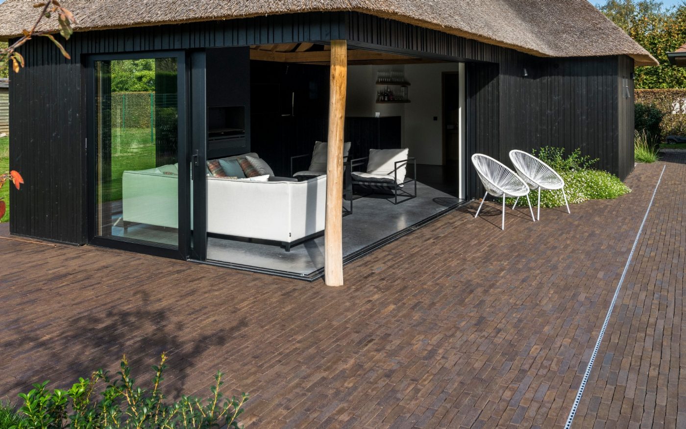 Reference photo private landscaping in Izegem