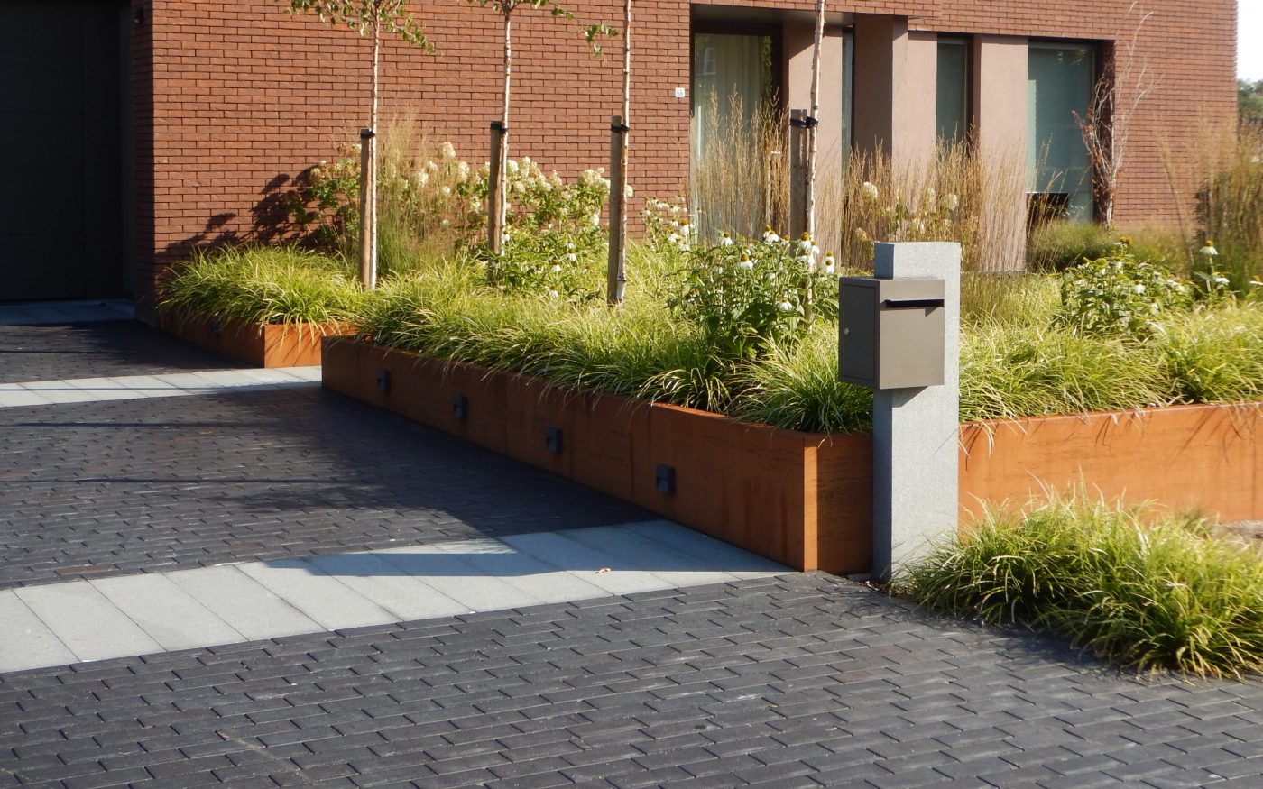 Reference photo private landscaping in Laakdal