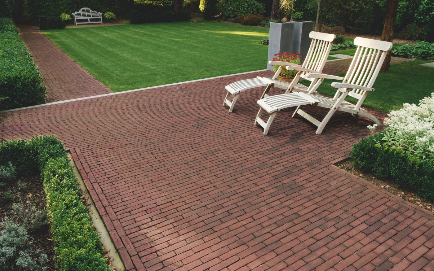 Reference photo private landscaping in Maasmechelen