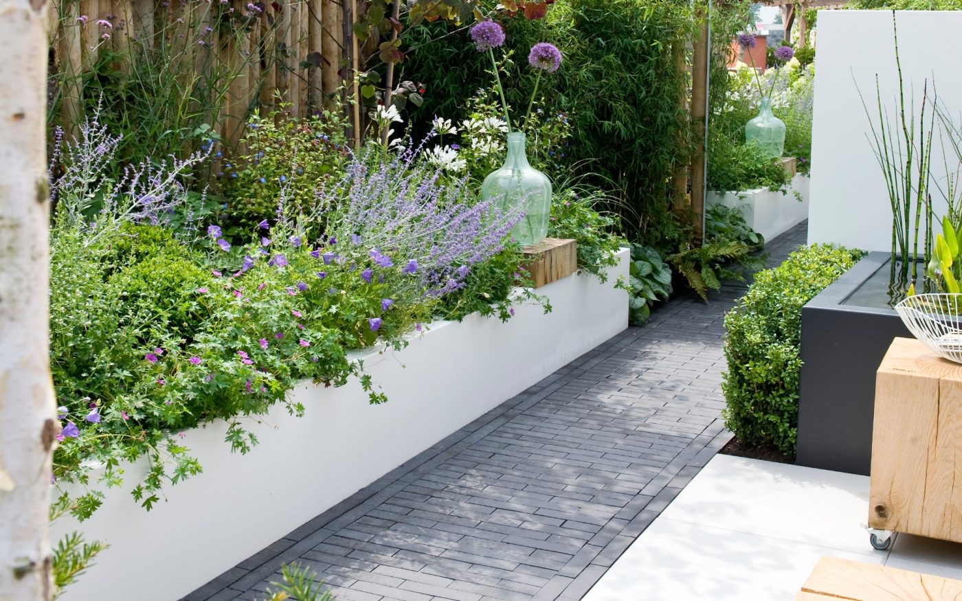 Tuinstijl Designa, serie 3 - 2014 - tuinen. Straatbakstenen series: Wienerberger  Designa serie.