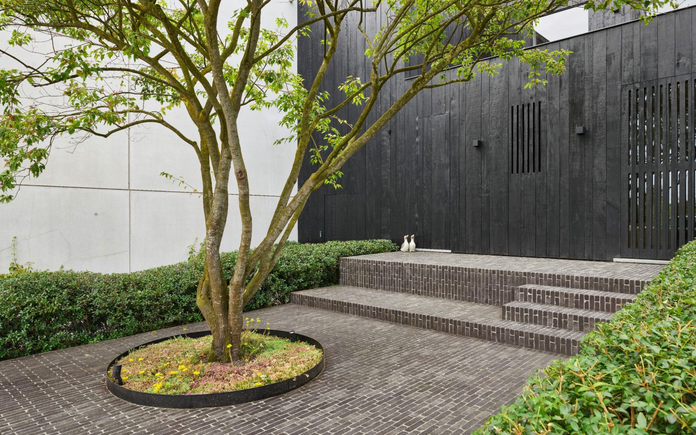 Reference photo private landscaping in Ruislede