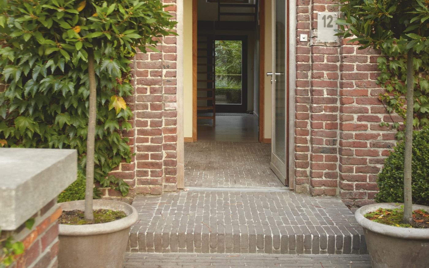 Reference photo private landscaping in Zeveren